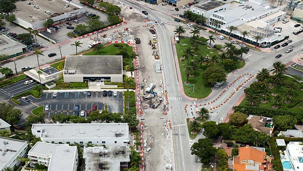 alton-road-drainage-project - Roadway Construction project for Bergeron Land Development