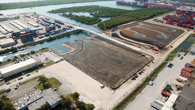port-everglades, Broward County, Florida - Environmental project completed by Bergeron Land Development