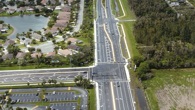 sheridan-sreet-widening - Roadway Construction project for Bergeron Land Development