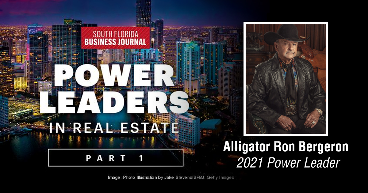 Ron Bergeron named power leader in real estate